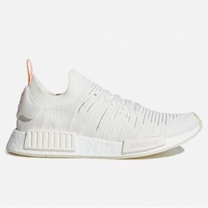 Adidas NMD White Sneakers, Size 8.5